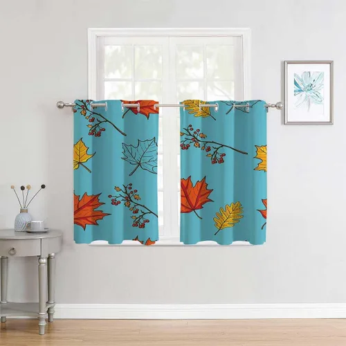 Vista 2 de Cortinas opacas para ventanas pequeñas, decoración bohemia, lindas y sencillas cortinas de macramé para puertas, cortinas para Ventanas de Cuarto