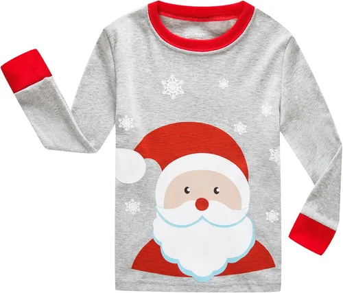 Vista 5 de Dolphin&Fish Pijamas para niños y niñas, conjuntos de pijamas de algodón para niños pequeños