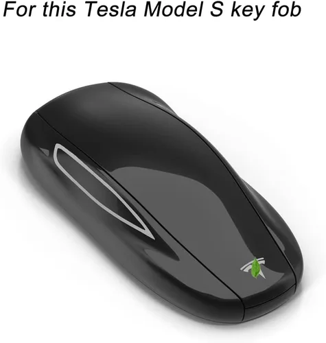 Vista 2 de TANDRIVE Funda Portallaves para Tesla Model S, Negro