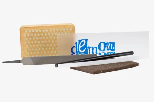 Vista 4 de Demon Podium Ski Snowboard Tune Kit con Hierro y Kit de Cera Universal Premium