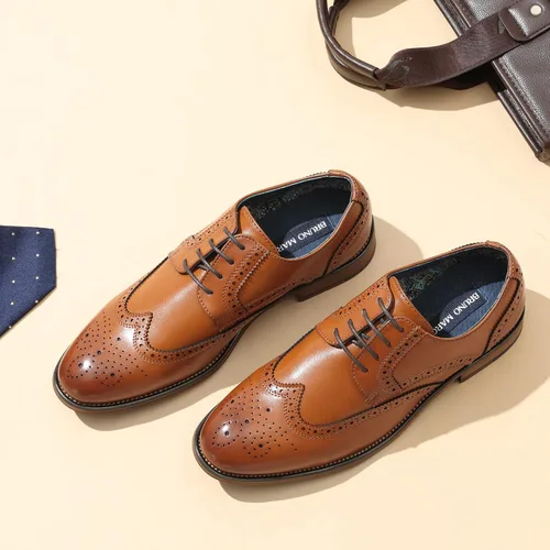 Vista 6 de Bruno Marc Men's Oxfords Formal Dress Shoes