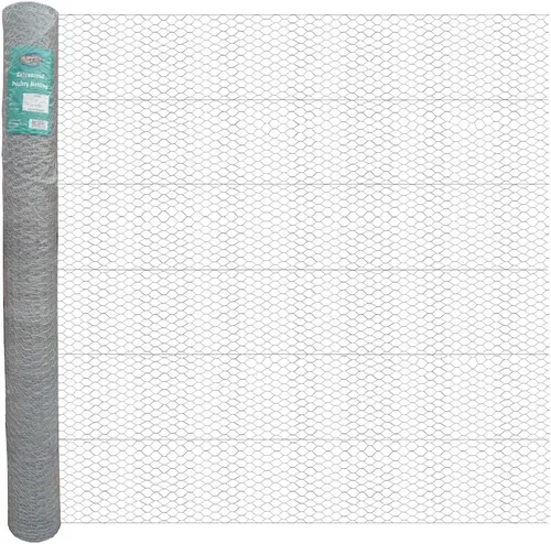 Vista 13 de MTB 20GA - Alambre hexagonal galvanizado para aves de corral, 12 pulgadas x 25 pies x 1 pulgada