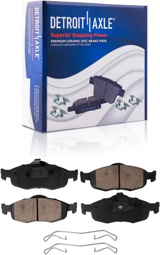 Vista 87 de Detroit Axle - Pastillas de freno para Avalanche Express Suburban Savana Yukon XL 1500 Chevy Tahoe GMC Cadillac Escalade, Pastillas de freno