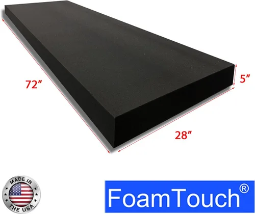 Vista 2 de FoamTouch Colchón de espuma viscoelástica de gel de 5" sin funda