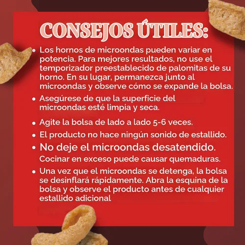 Vista 7 de Lowrey's Bacon Curls - Cortezas de cerdo para microondas (chicharrones), picantes y picantes, 1.75 onzas (paquete de 6) (el embalaje puede variar)