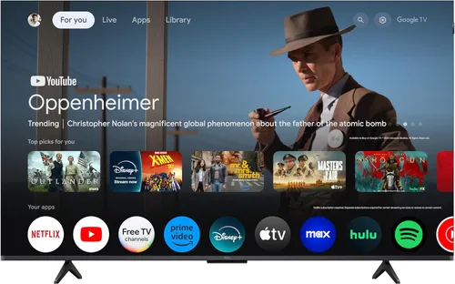 Vista 22 de TCL 55 Pulgadas Clase Serie T7 4K QLED HDR 55T7, Modelo 2025 Smart Google TV de 120HZ Frecuencia de Actualización, Alta Brillo, Dolby Atmos