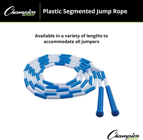 Vista 5 de Champion Sports Plastic Segmented Jump Rope