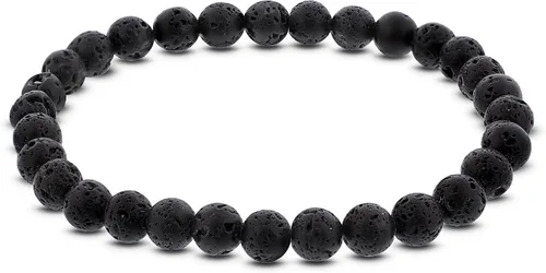 Vista 27 de Gem Avenue Handmade Round Bead Stretch Bracelet Unisex Natural Stone Beaded Jewelry for Men & Women, Elastic Wristband for Daily Wear