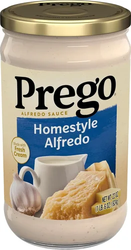 Vista 13 de Prego Homestyle Alfredo - Salsa para pasta, tarro de 14.5 onzas