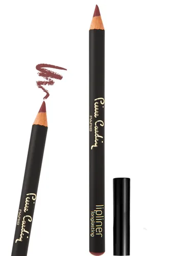 Vista 2 de Pierre Cardin Paris Lip Liner - Lápiz de madera de larga duración, Sienna, 0.01 onzas