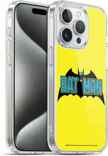 Vista 461 de Head Case Designs Funda de gel con licencia oficial de Batman DC Comics Bat Signal Logos [protección de grado militar] compatible con Apple iPhone 7