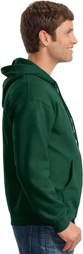 Vista 65 de Gildan Sudadera con capucha y cremallera completa para hombre