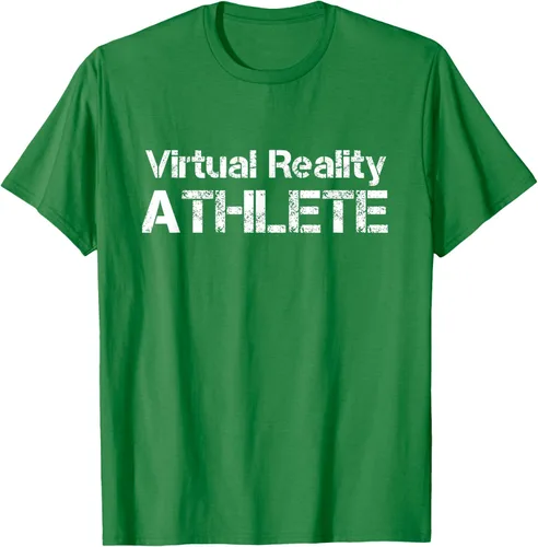Vista 55 de Virtual Reality ATHLETE for VR Gamers Camiseta, Negro, S