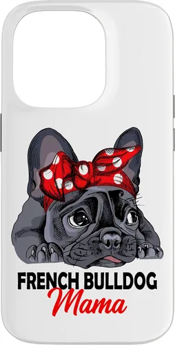 Vista 17 de French Bulldog Mama Frenchie Frauchen Case for iPhone 17