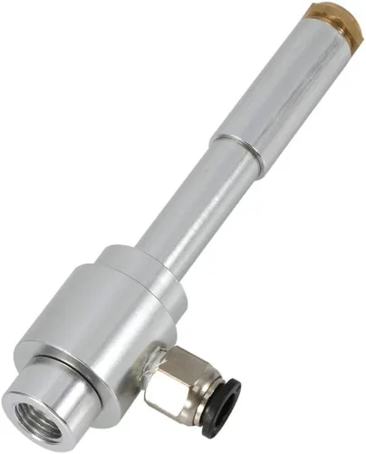Vista 8 de Aire frío de vórtice de aleación de aluminio de 5.118 in con tubo flexible para fresadora de torno CNC Enfriamiento en seco