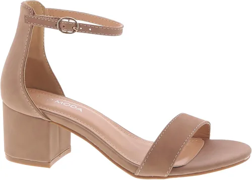 Vista 13 de TOP Moda Darcie-1 Sandalias de Tacón Alto Elegantes con Correa al Tobillo, Suela Antideslizante, Para Bodas, Fiestas, Graduación, Ropa de Noche