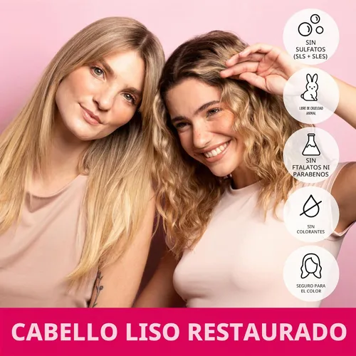 Vista 2 de LatinUs Beauty, RESCUE Impossible Keratin, Dúo para el Cuidado del Cabello: Shampoo + Acondicionador con Shatavari