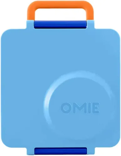 Vista 6 de Omie OmieBox - Lonchera Bento aislada a prueba de fugas con tarro de comida (cielo azul)