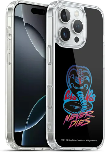 Vista 139 de Head Case Designs Funda de gel suave con licencia oficial de Cobra Kai Eagle Fang Logo Key Art compatible con Apple iPhone 7 Plus/iPhone 8 Plus