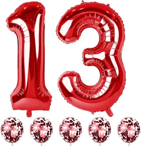Vista 56 de Globos negros del número 10 para decoraciones de cumpleaños número 10, globos de helio de mylar de lámina de 40 pulgadas negros del número 1 & 0