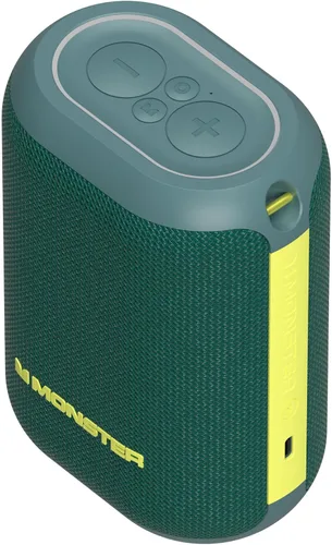 Vista 13 de Monster DNA Max - Altavoz Bluetooth portátil, altavoz portátil con sonido de 360 graves y almohadilla de carga inalámbrica certificada Qi de 10 W