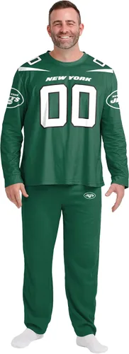 Vista 28 de FOCO NFL mens Nfl Team Logo Gameday Ready Jersey Pajama Set
