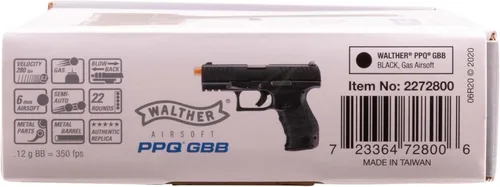 Vista 9 de Elite Force Umarex Walther PPQ GBB Blowback 6mm BB Pistol Airsoft Gun