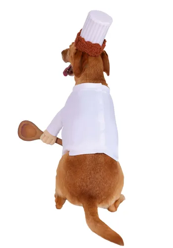 Vista 2 de Disfraz para Mascotas Alfredo Linguini de Ratatouille Disney Pixar Multicolor