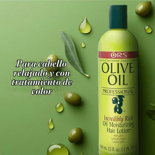 Vista 7 de ORS Aceite de oliva profesional increíblemente rico aceite hidratante loción capilar 23 onzas (1)