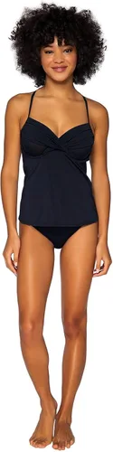 Vista 4 de Sunsets Women's Standard Crossroads Tankini Swimsuit Top with Underwire