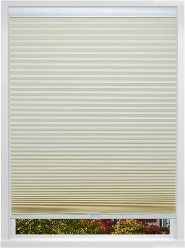 Vista 7 de MYshade Persianas celulares de tamaño personalizado, persianas opacas sin cordones para dormitorio, baño, sala de estar, control de luz, persianas