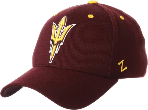 Vista 34 de ZHATS - Sombrero ajustado elástico para hombre de la NCAA, color del