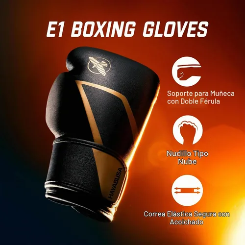 Vista 2 de Hayabusa E1 - Guantes de boxeo para hombres y mujeres