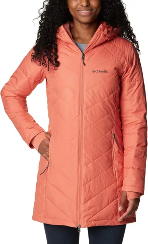 Vista 11 de Columbia Chaqueta larga con capucha Heavenly para mujer Verde (Stone Green)
