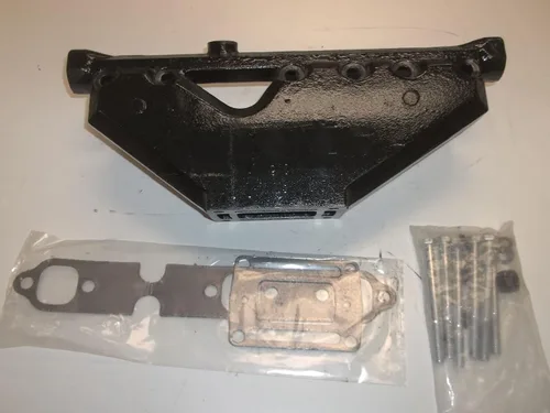 Vista 2 de FASWORX Kit de codo elevador colector de escape compatible con Volvo Penta GM 4.3L