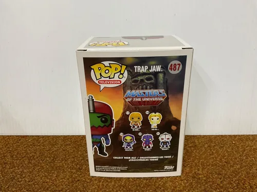 Vista 2 de Pop Master of The Universe Trap Jaw - Figura exclusiva metálica