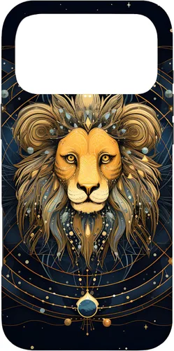 Vista 22 de Leo Zodiac Sign Lion Horoscope Constellation Case for iPhone 17