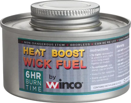 Vista 2 de Winco Latas de combustible reutilizables de 6 horas de combustión