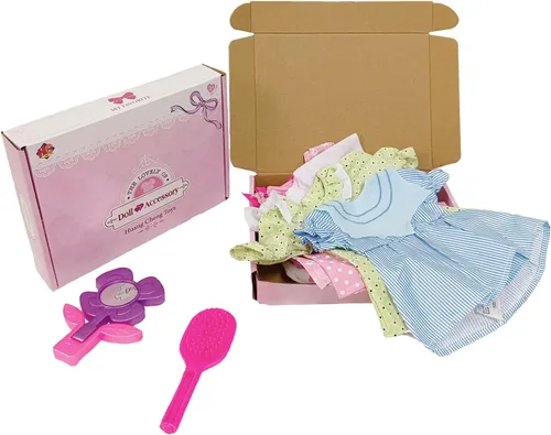 Vista 3 de Ropa de muñeca de bebé de 14 pulgadas para muñecas y niñas