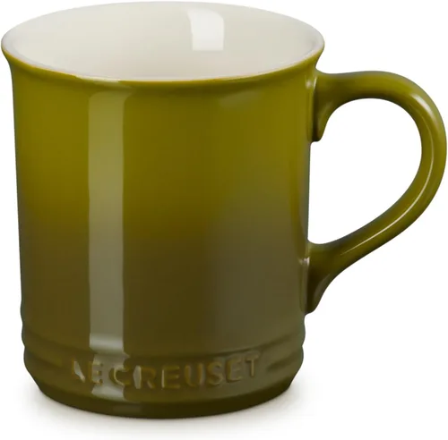 Vista 27 de Le Creuset - Taza de cerámica Vancouver, 14 onzas, alcachofa