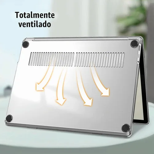 Vista 6 de Fintie Funda para portátil Surface de 13,5 pulgadas 5/4/3 con teclado de Cristal transparente