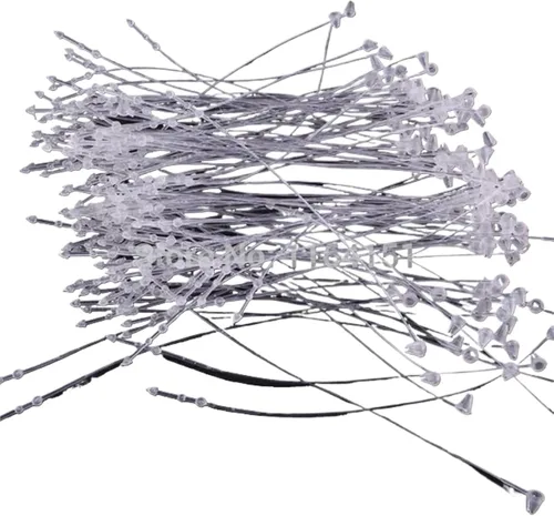 Vista 4 de Tag Gun Fasteners 5000pcs 7" Transparent PP Loop Pins Tag Hanger Fasteners NO TAG Gun Required Clothes Handwork Garment Accessory