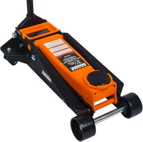 Vista 6 de Blackhawk Banner Gato de piso de 3.5 toneladas - Elevador hidráulico profesional resistente para automóvil, camión, SUV
