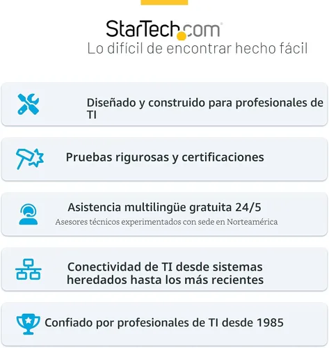 Vista 8 de StarTech - Base universal USB-C triple 4K, MacBook Pro Air y Windows, HDMI