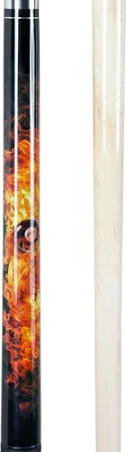 Vista 6 de ASKA Fireball Jump Break Cue Stick – 3-Piece Jump/Break Pool Cue, 58" Canadian Hard Rock Maple Shaft, 13mm Phenolic Tip & Ferrule, Quick Release