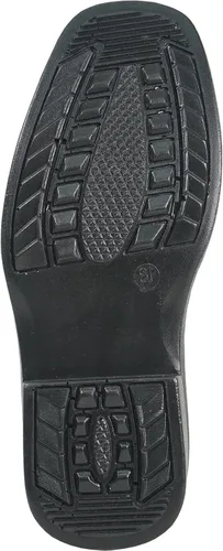 Vista 4 de bravo! Mocasines clásicos sin cordones y cordones Oxford William Kid Dress Shoe Uniforme escolar con plantilla extraíble y punta cuadrada Negro