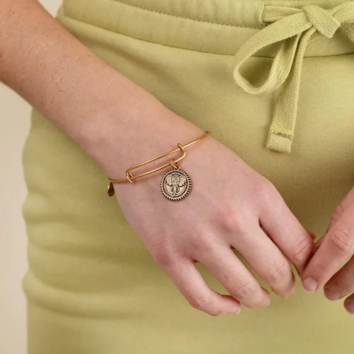 Vista 4 de Alex and Ani Brazalete de elefante IV
