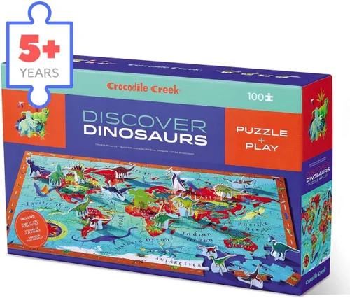 Vista 6 de Crocodile Creek, Puzzle Descubre dinosaurios