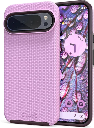 Vista 35 de Crave Dual Guard para Google Pixel 6 Pro, funda de doble capa de protección contra golpes para Google Pixel 6 Pro - Aguamarina