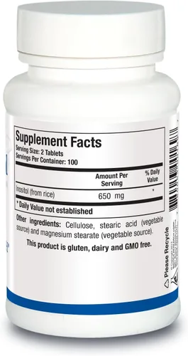 Vista 2 de Biotics Research Inositol sin maíz, apoyo metabólico, salud cerebral, nootrópicos, sueño reparador, apoyo del estado de ánimo, equilibrio hormonal